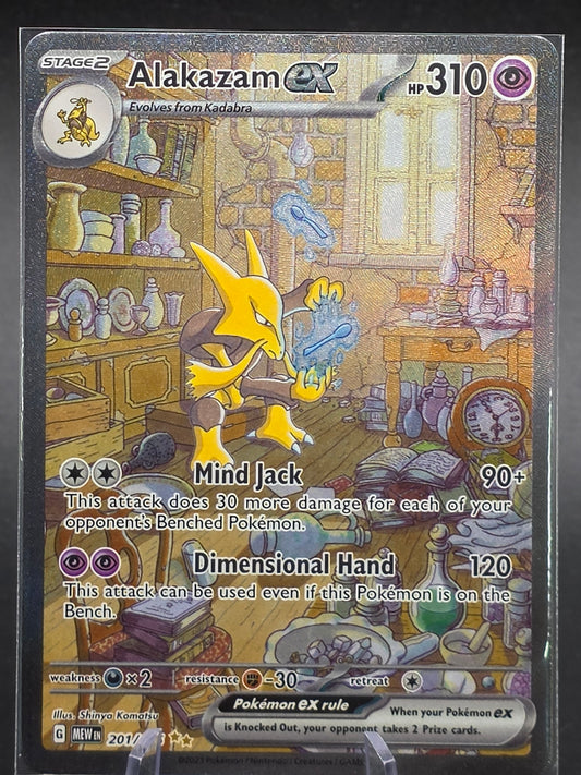 Alakazam ex 201/165 Sv: Scarlet & Violet 151 SIR