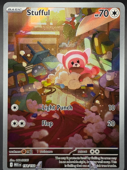 Stufful - 154/132 ME01: Mega Evolution Illustration Rare - NM