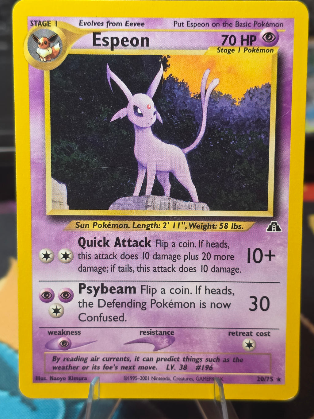 Espeon 20/75 Neo Discovery Regular