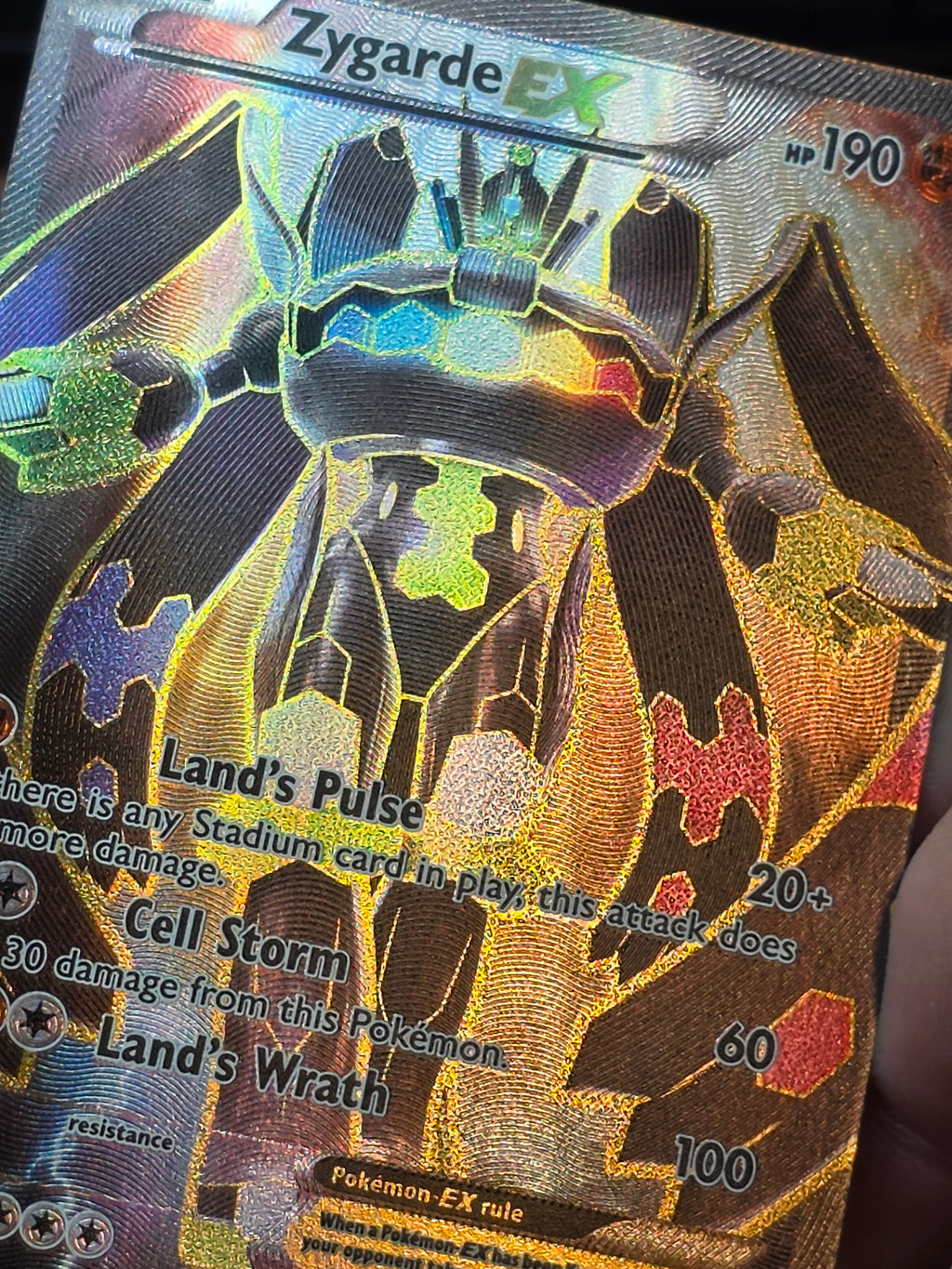 2017 Pokémon TCG Zygarde EX 54a/124