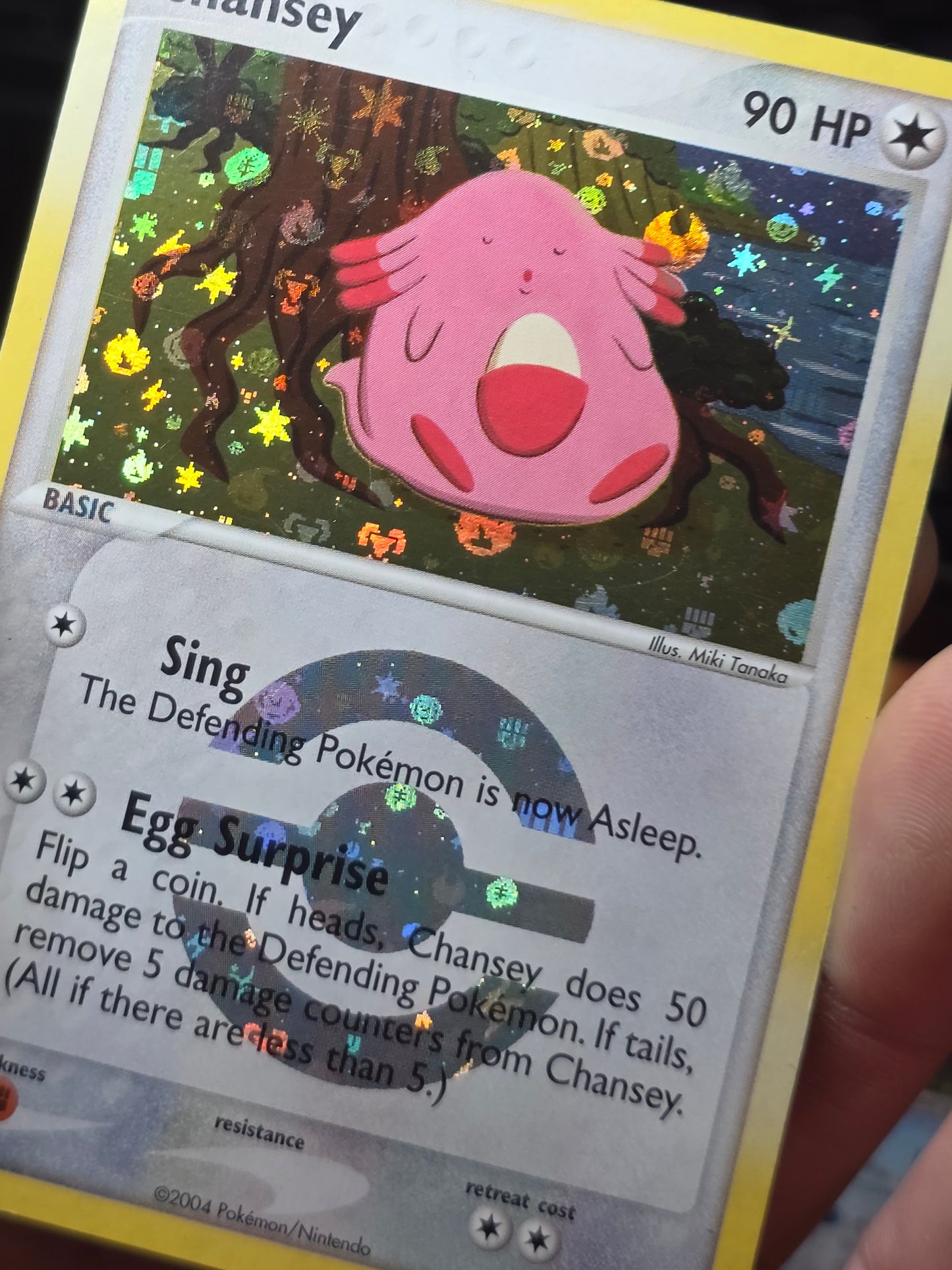 Chansey 19/112 Rare FireRed & LeafGreen Pokemon Reverse Holo