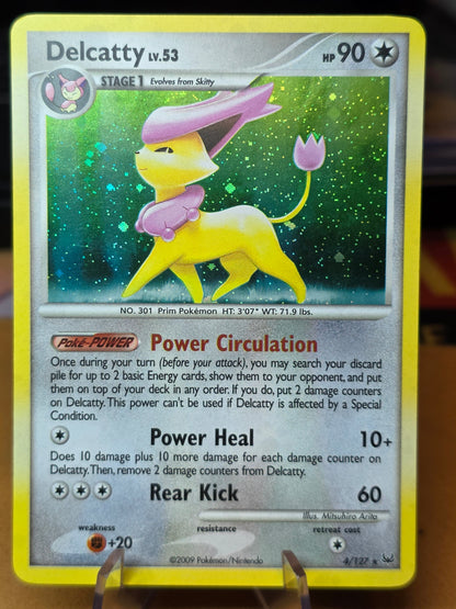 Delcatty 4/127 Platinum Holo Rare LP