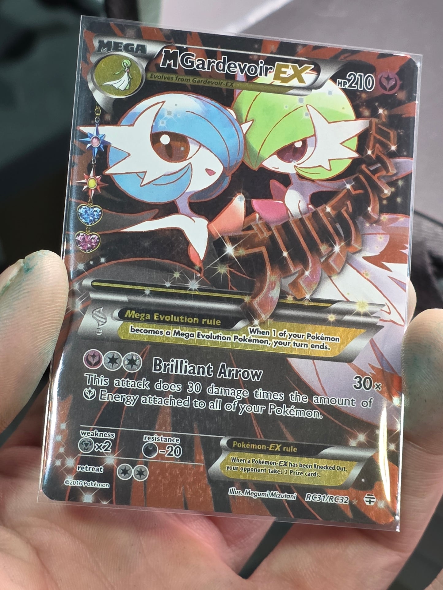M Gardevoir EX #RC31/RC32 Generations NM/LP Pokemon 2016