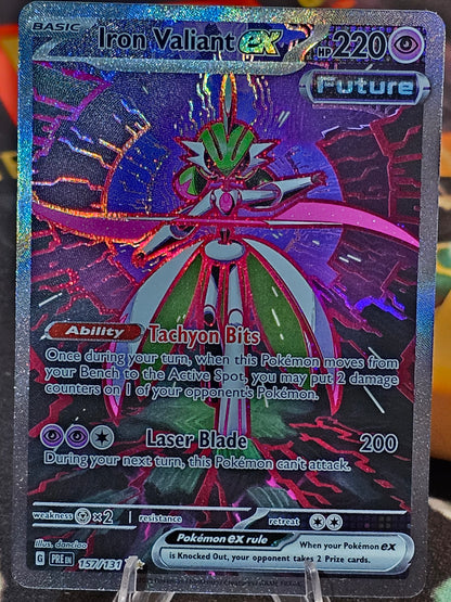 Iron Valiant ex - Special Illustration Rare Prismatic Evolutions 157/131