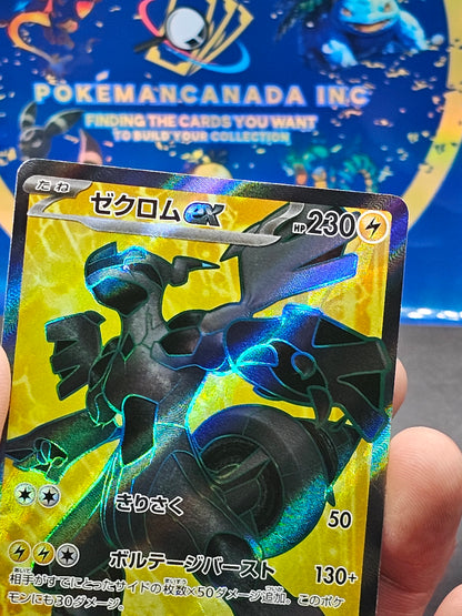 Zekrom ex SR 161/086 Black Bolt SV11B Pokemon Card Japanese NM