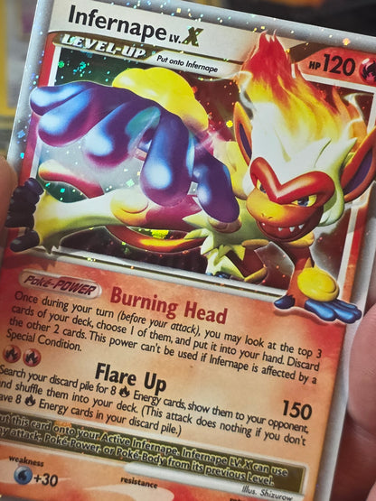 Infernape LV.X DP Black Star Promos #DP10 Infernape LV.X