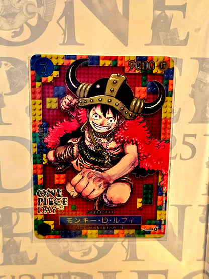 One Piece Day '25 Monkey.D.Luffy P-110 Lego Promo Collection Japanese Sealed
