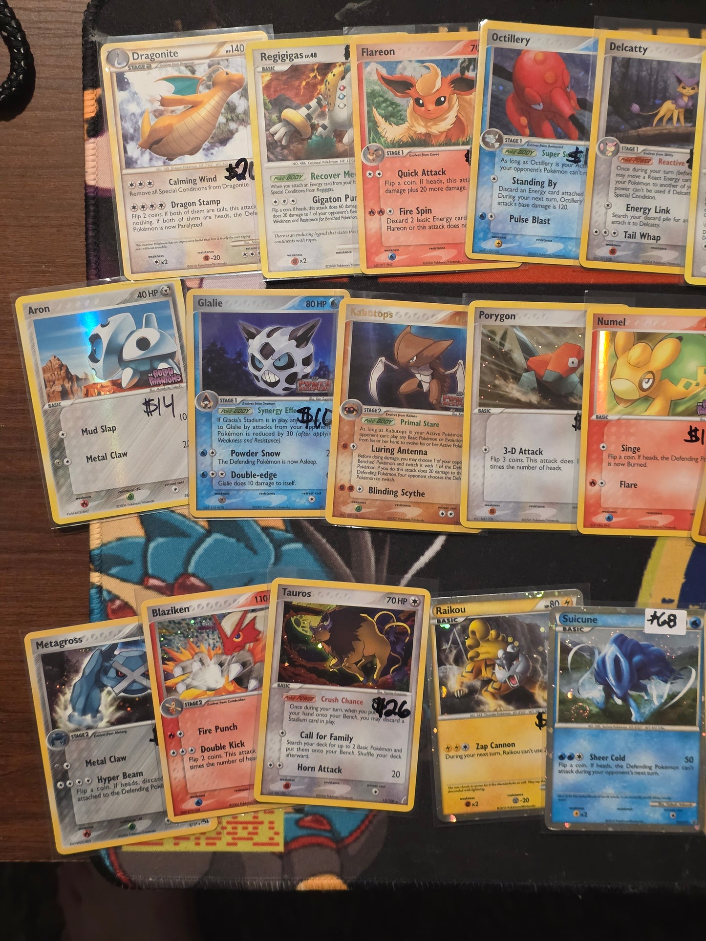 LOT of 50 Holo and Rh stamped mid era cards all in good shape