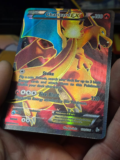 Charizard EX - 100/106 - Pokemon Flashfire XY Full Art Ultra Rare Card