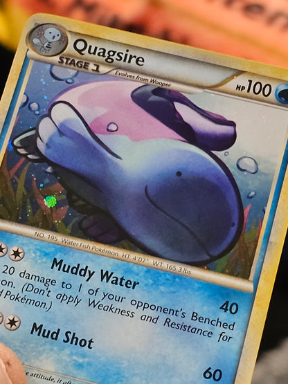 Quagsire HeartGold SoulSilver 9/123 Holo lp