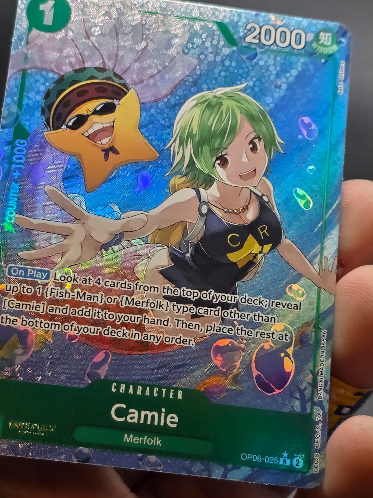 Camie - OP06-025 R - Alt Art - Wings Of The Captain - One Piece
