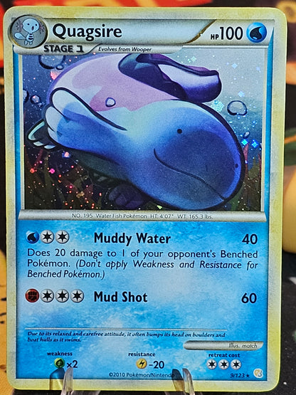 Quagsire HeartGold SoulSilver 9/123 Holo lp