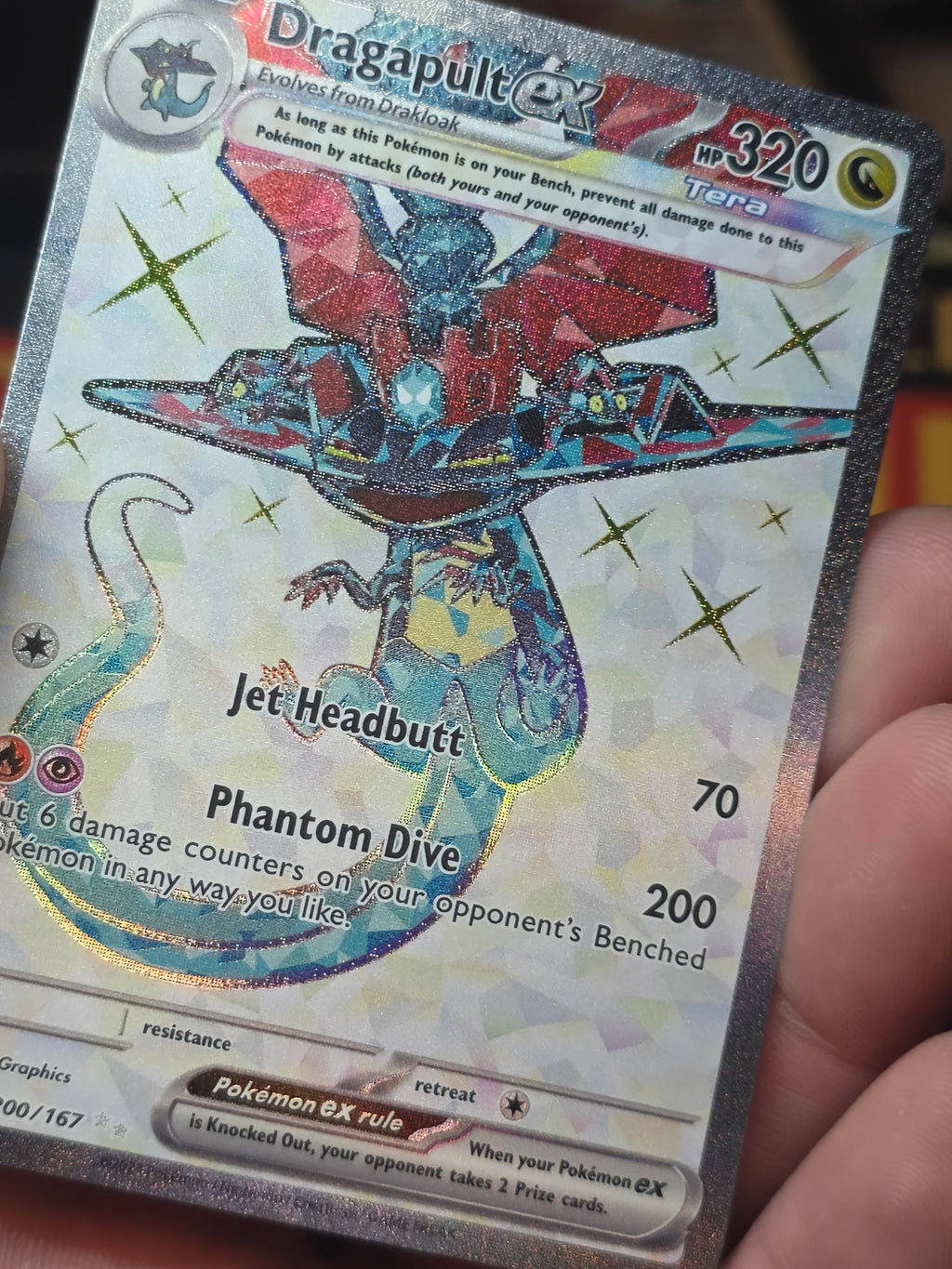 Dragapult ex Twilight Masquerade Ultra Rare 200/167
