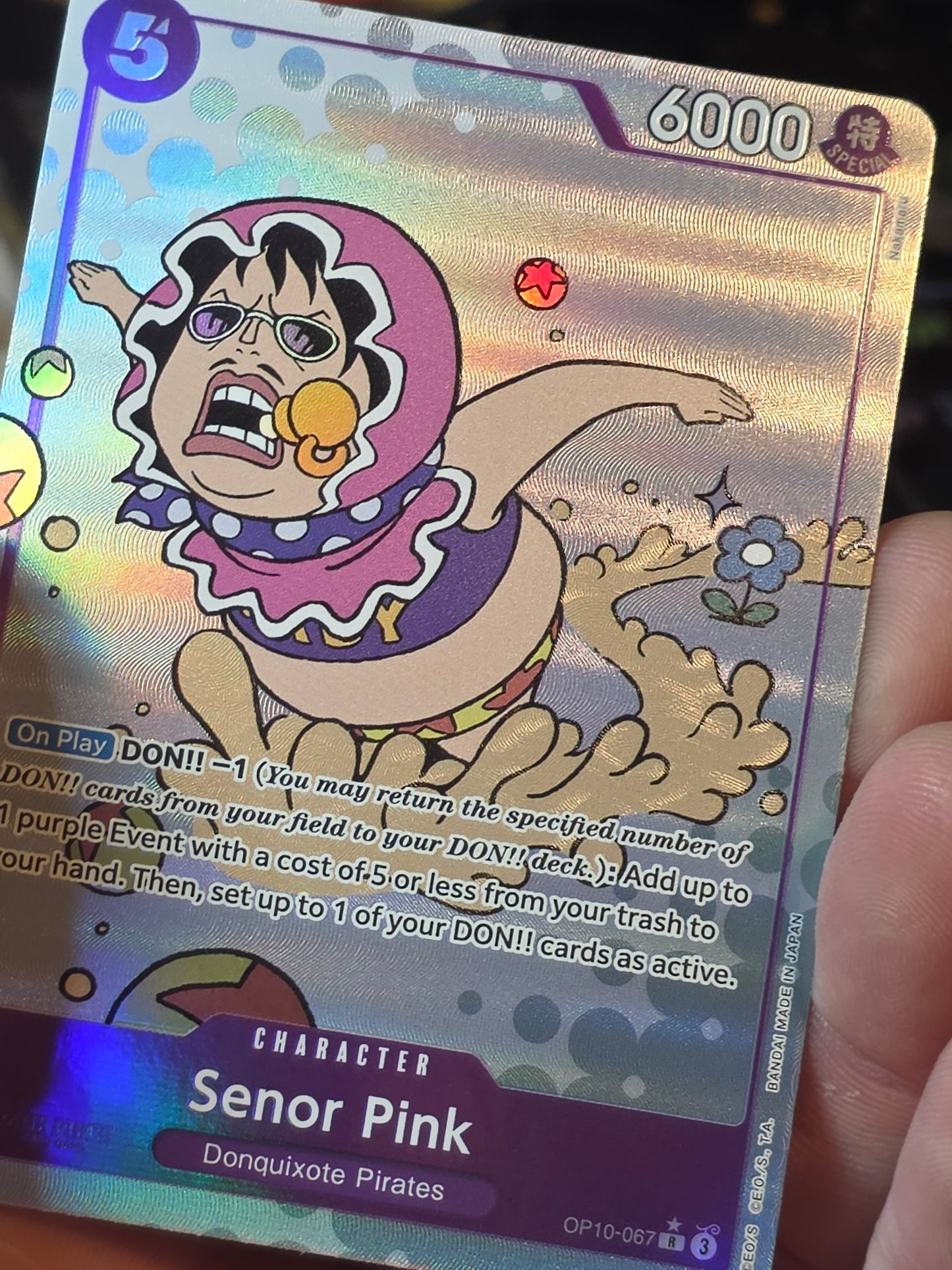 Senor Pink (Parallel Alt Art) OP10-067 Royal Blood Foil