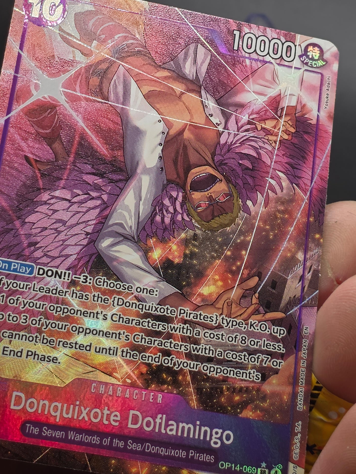 Donquixote Doflamingo OP14-069 Alt SR One Piece TCG NM