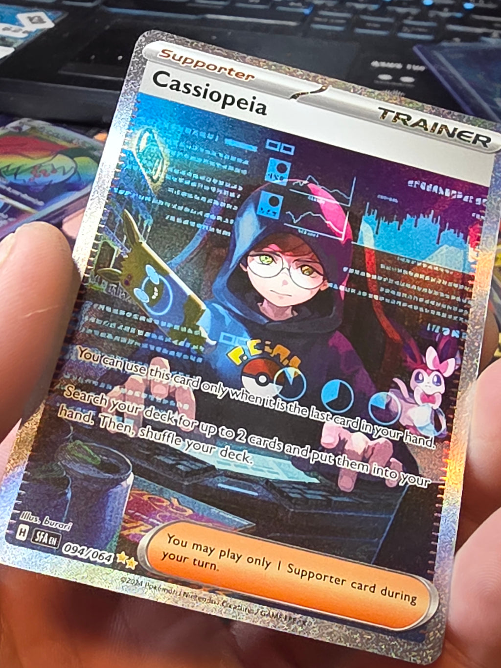 Cassiopeia Shrouded Fable Special Illustration Rare 094/064