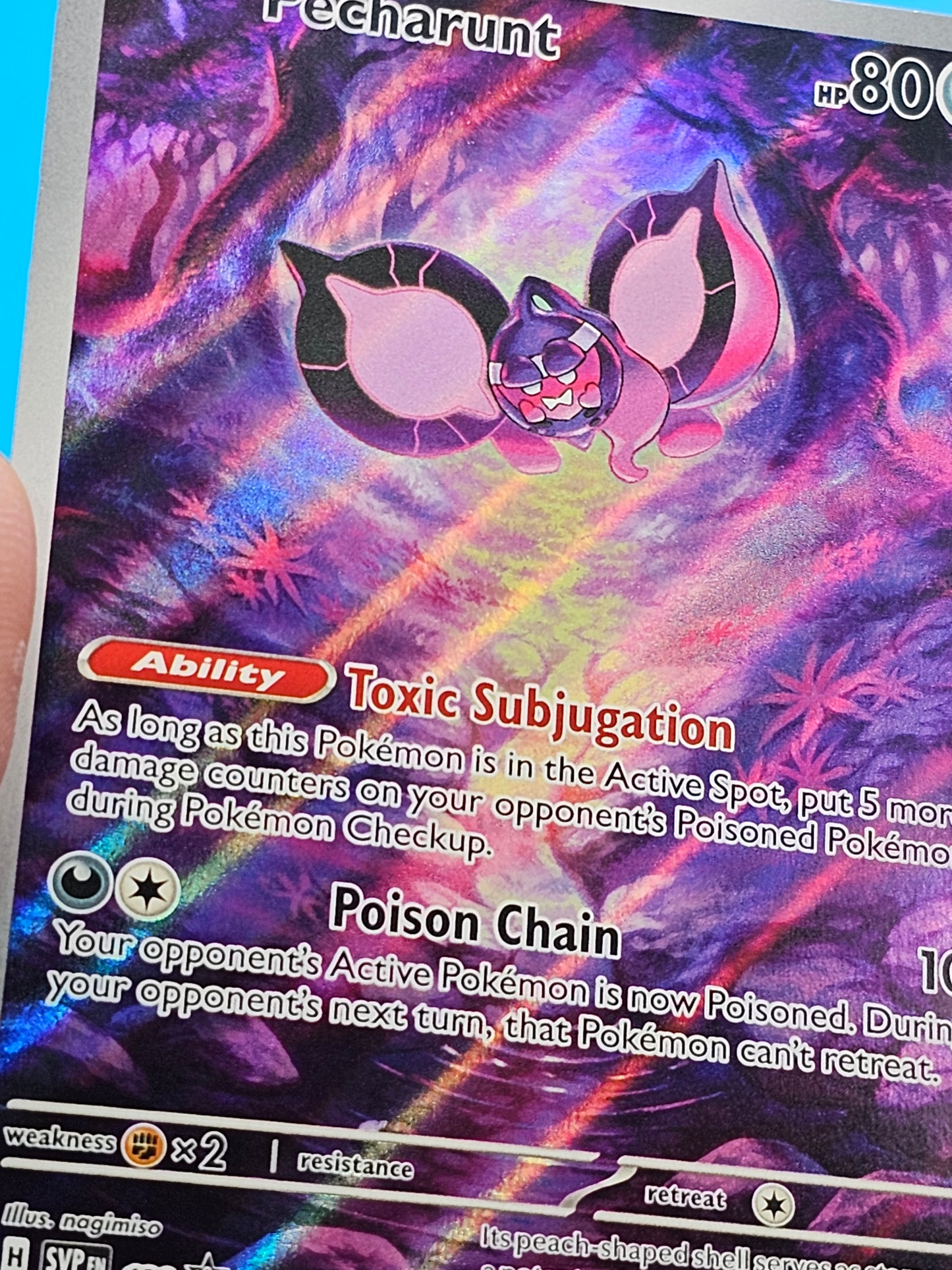 Pokemon- Pecharunt Scarlet & Violet Promo Cards 129 #129