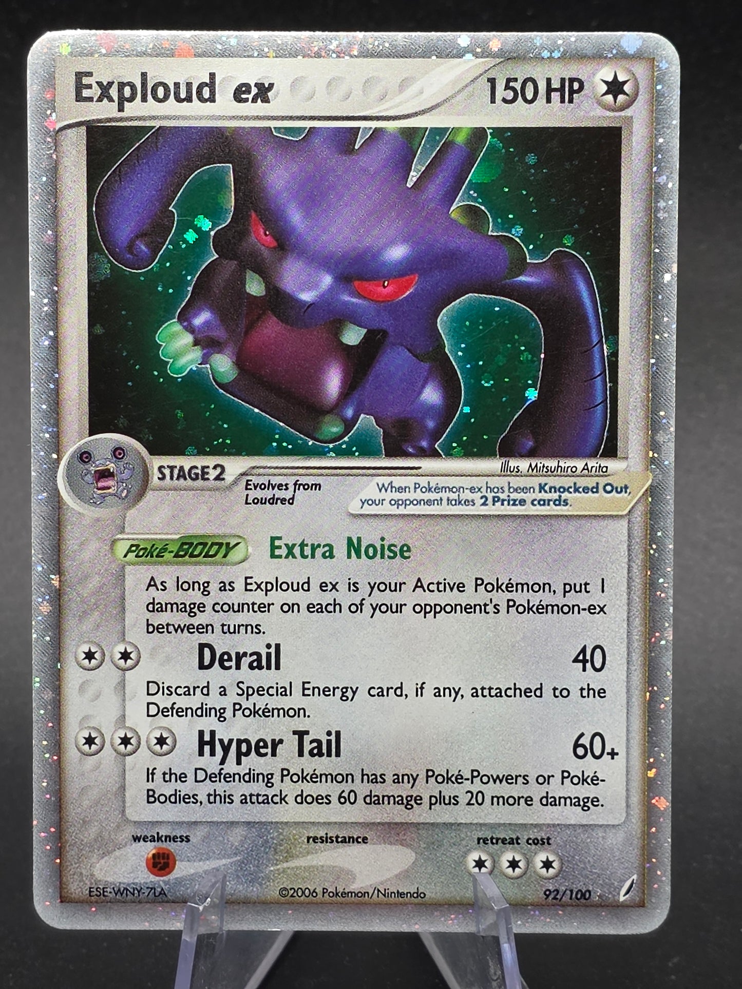 Exploud ex Ultra Rare Crystal Guardians 92/100 2006 Pokemon