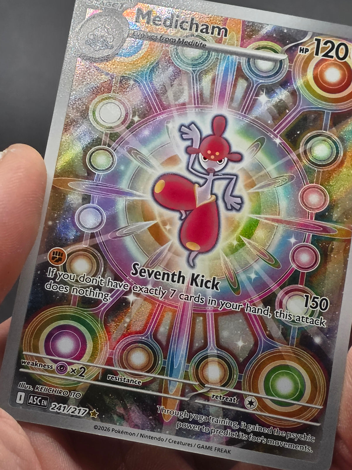 Medicham 241/217 Me: Ascended Heroes Holo
