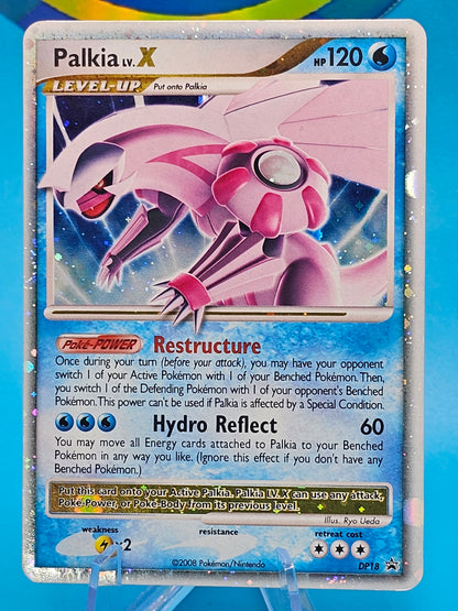 Palkia LV.X DP18 Diamond &Pearl Black Star Promo HP Pokemon 2008 #DP18