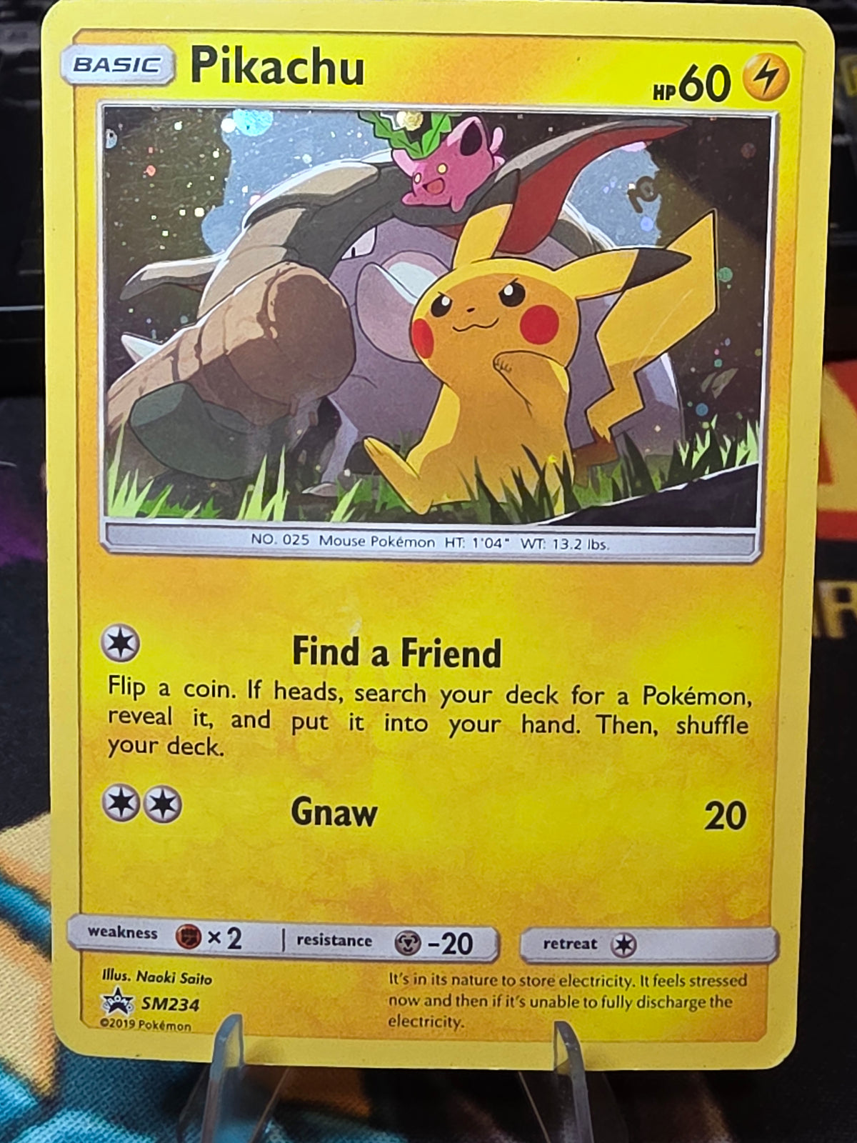 Pikachu Sun & Moon Promo Promo SM234