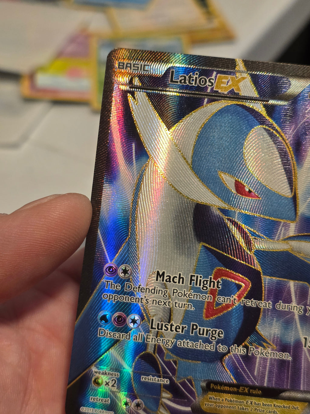 Latios EX - 113/116 - Pokemon Plasma Freeze Black White Full Art