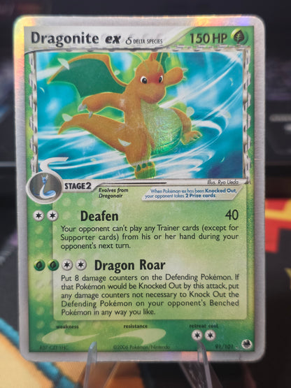 Dragonite ex (Delta Species) - 91/101 - Pokemon Dragon Frontiers Ultra Rare
