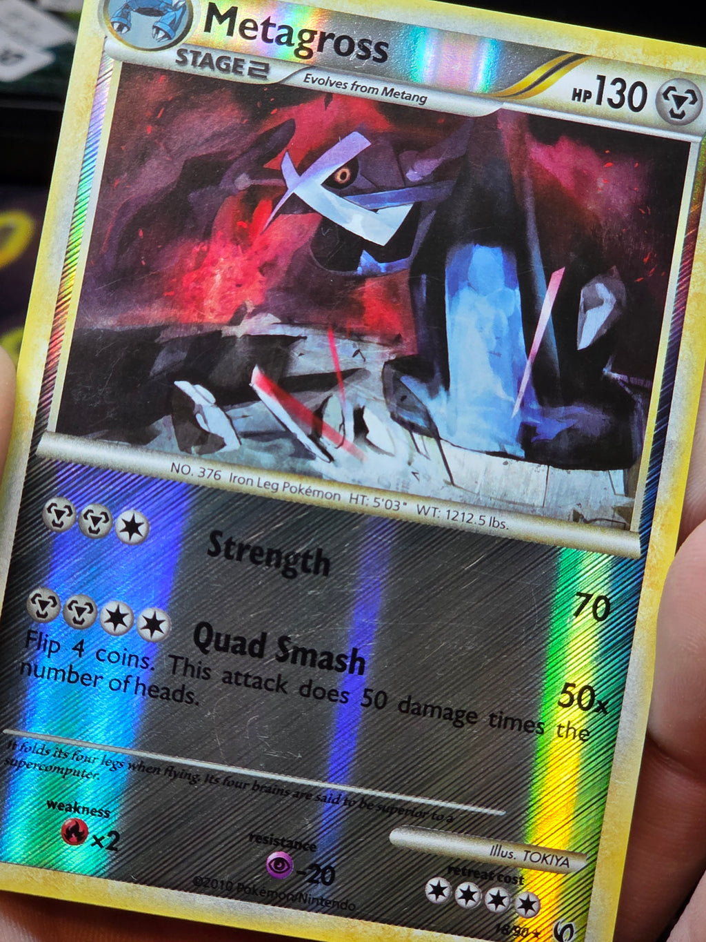 Metagross 18/90 Reverse Holo - Pokemon TCG Undaunted