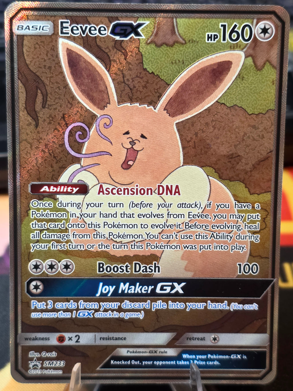 Eevee GX Sun & Moon Promo Promo SM233