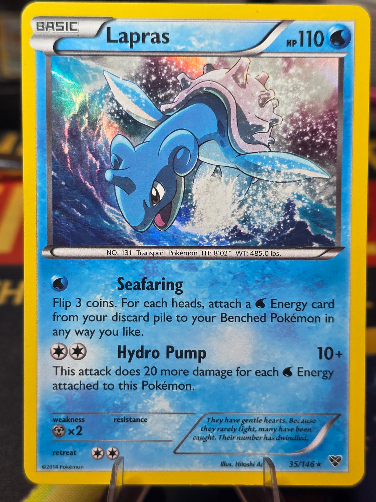 Lapras XY Base Set Holo Rare 35