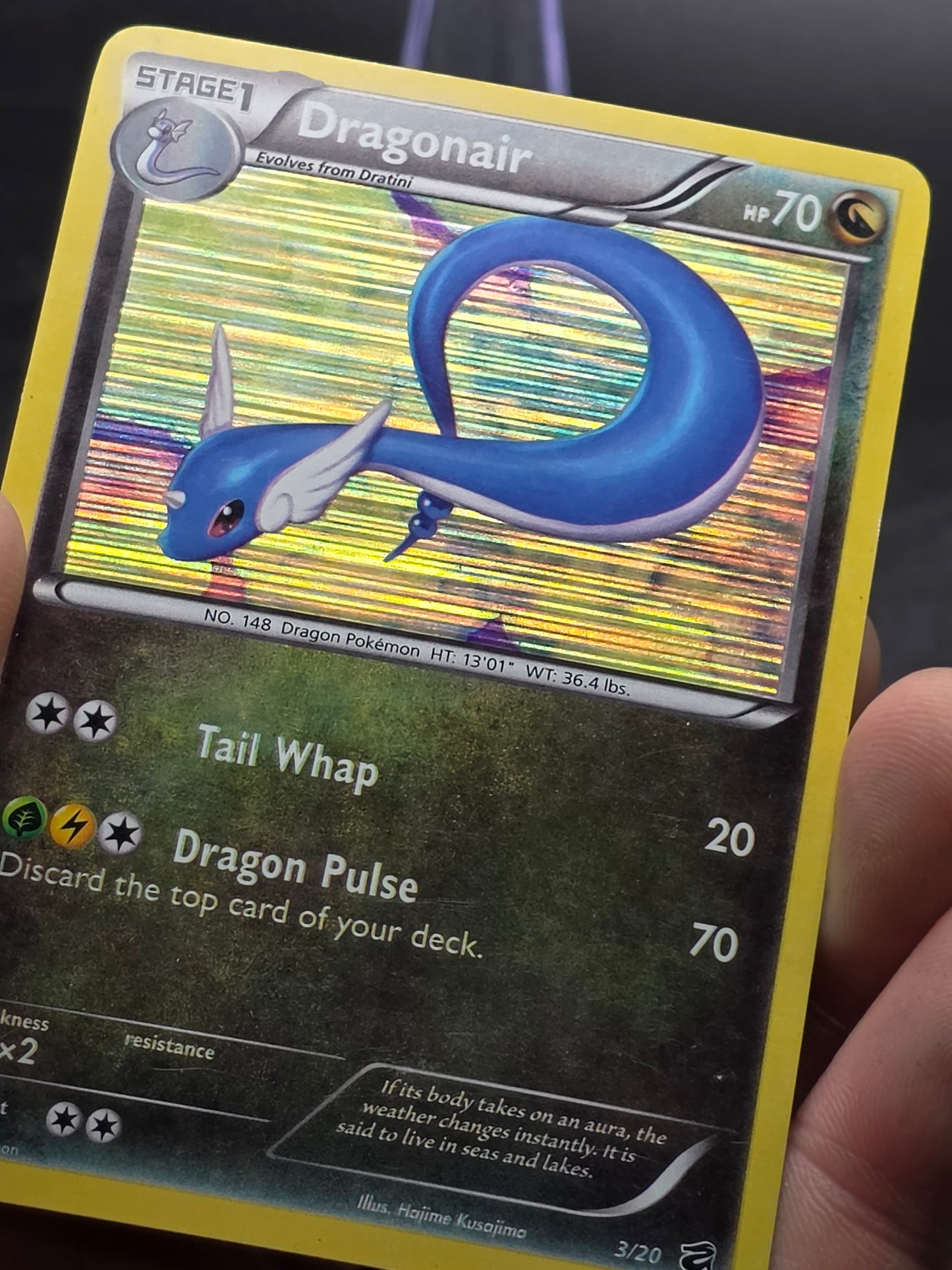 Dragonair 4/20 Dragon Vault Holo LP