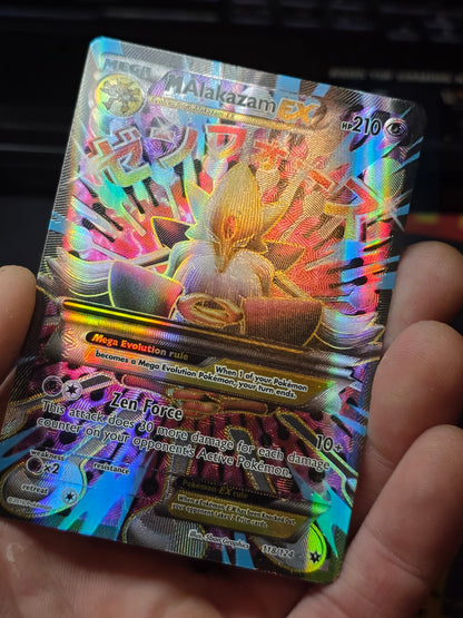 M Alakazam EX (Full Art) 118/124 XY - Fates Collide Ultra Rare Pokemon Card