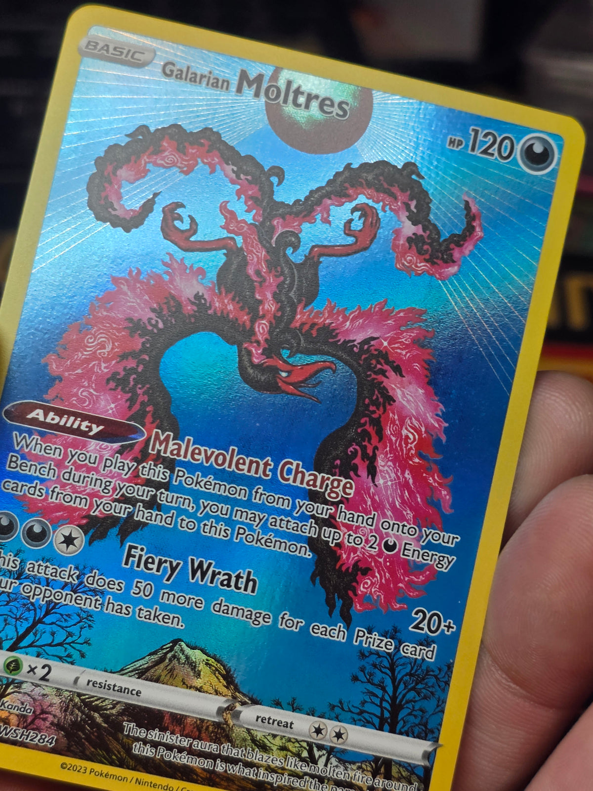 Galarian Moltres Sword & Shield Promo Promo SWSH284