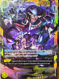 Marshall.D.Teach OP 16-119 SEC The Time of Battle One Piece English TCG NM