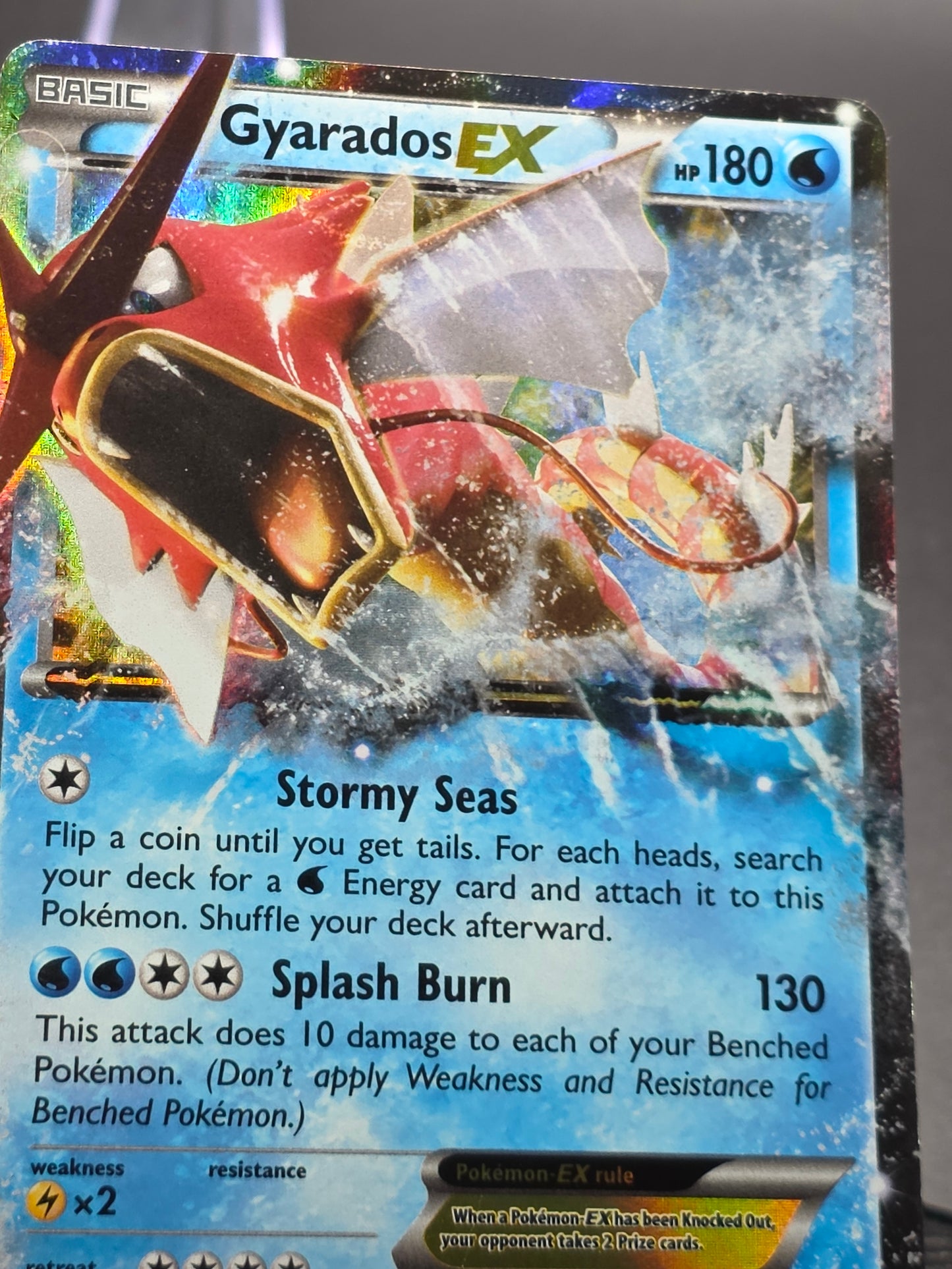 Pokemon TCG Gyarados EX 26/122 Breakpoint Ultra Rare Holo, LP 26/122
