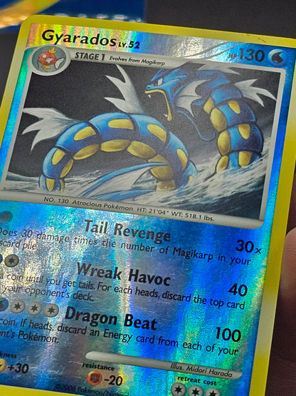 Gyarados 19/100 Stormfront Reverse Holo Rare Pokemon TCG Card