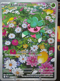 Fomantis 085/084 Illustration Rare- Pitch Black Pokemon TCG Near Mint