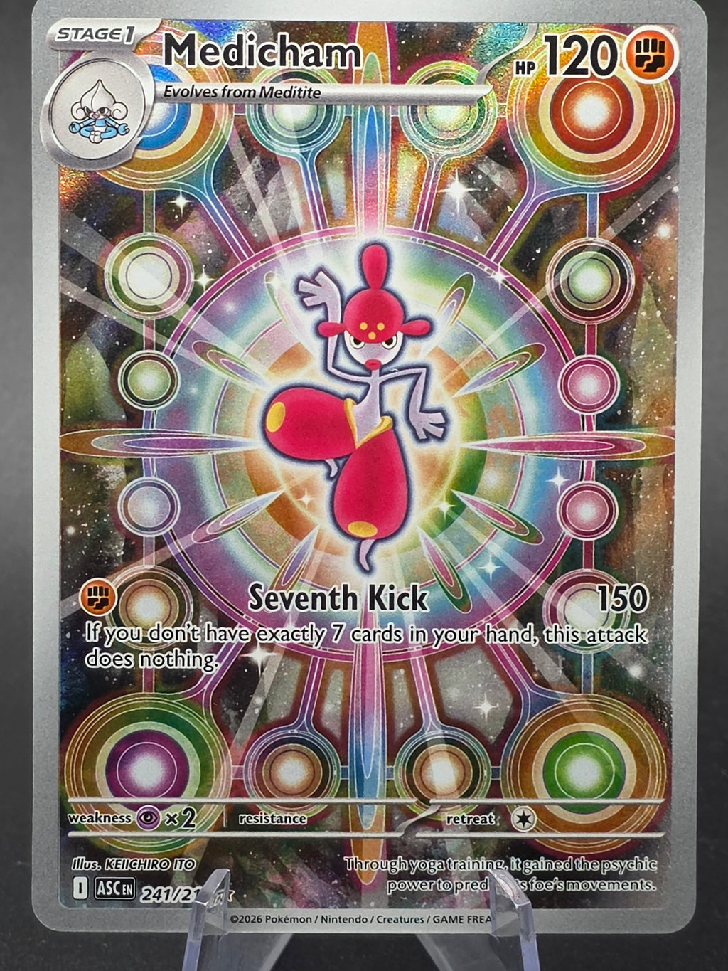 Medicham 241/217 Me: Ascended Heroes Holo