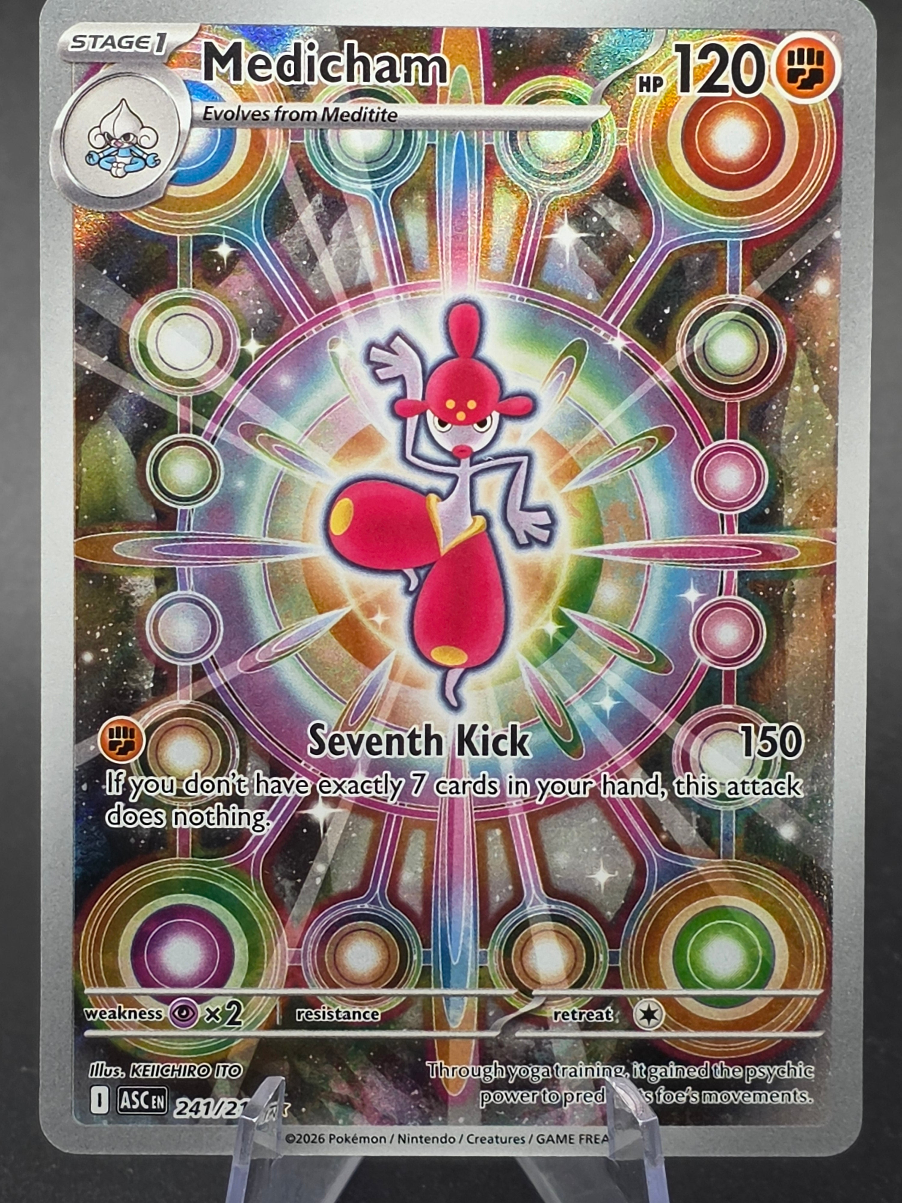 Medicham 241/217 Me: Ascended Heroes Holo