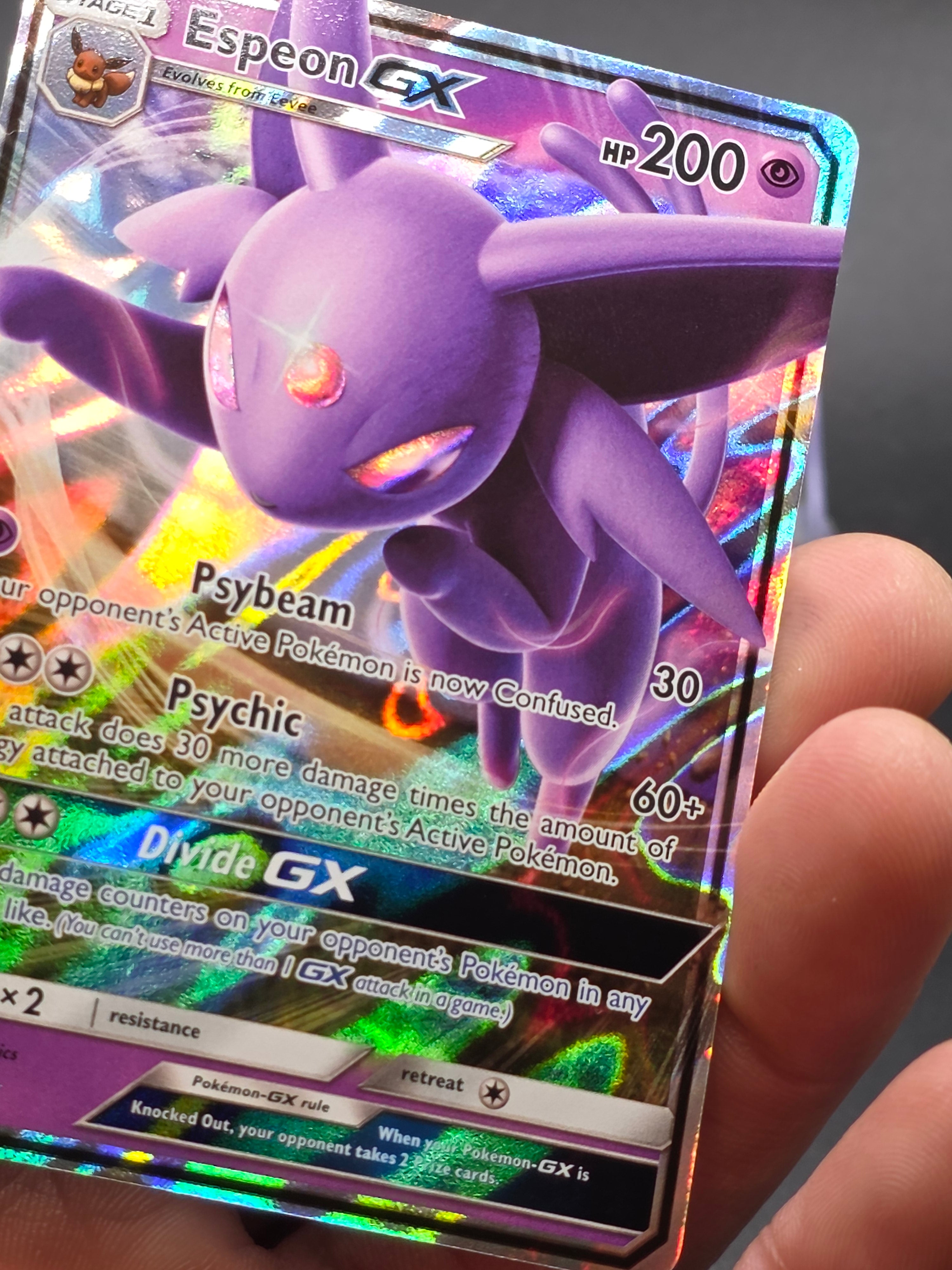 Espeon GX 61/149 SM Base Set Holo Sun & Moon Pokemon