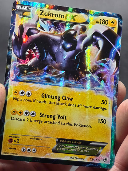 Zekrom ex Legendary Treasures 52/113 Ultra Rare LP