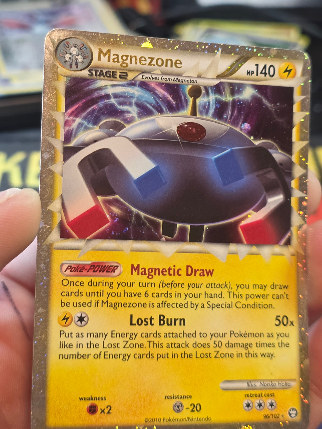Magnezone Prime 96/102 Triumphant Ultra Rare Holo English