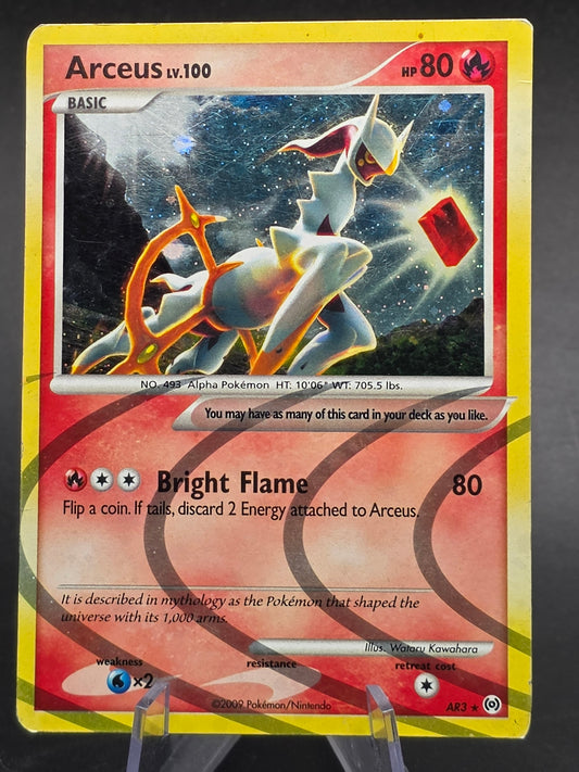 Arceus Lv 100 AR3 Ultra Rare Holo Platinum Arceus MP