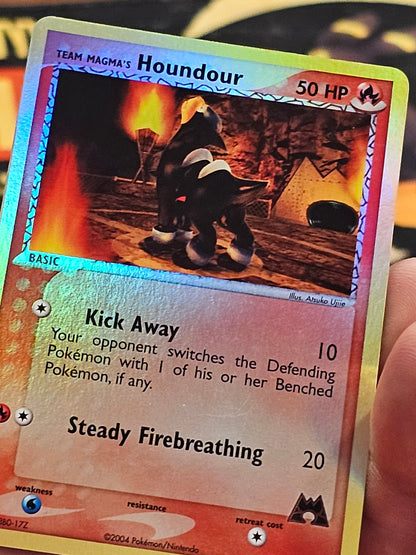 Team Magma’s Houndour 63/95 Reverse Holo - Team Magma Vs Team Aqua