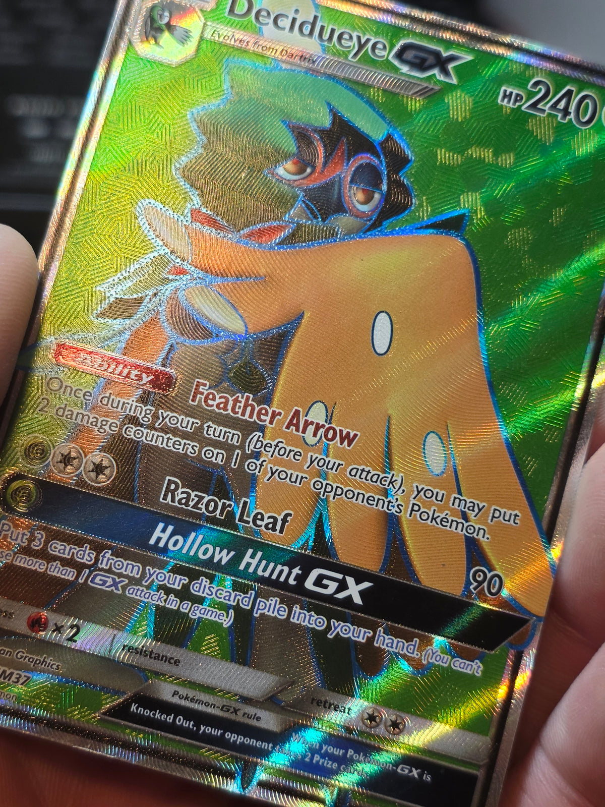 Decidueye GX Sun & Moon Promo Promo SM37