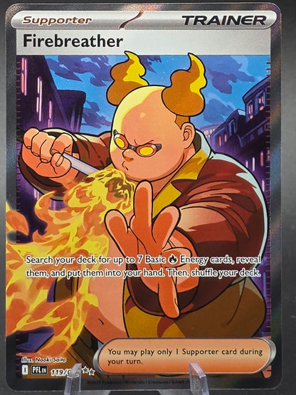 Firebreather - Ultra Rare ME02: Phantasmal Flames 119/094 NM