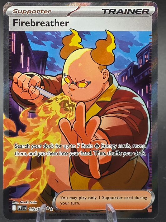 Firebreather - Ultra Rare ME02: Phantasmal Flames 119/094 NM