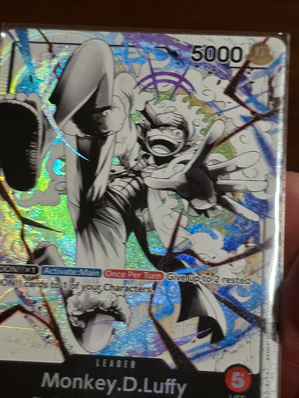 One Piece Starter Deck EX: Gear 5: Monkey D. Luffy (ST21-001) Parallel
