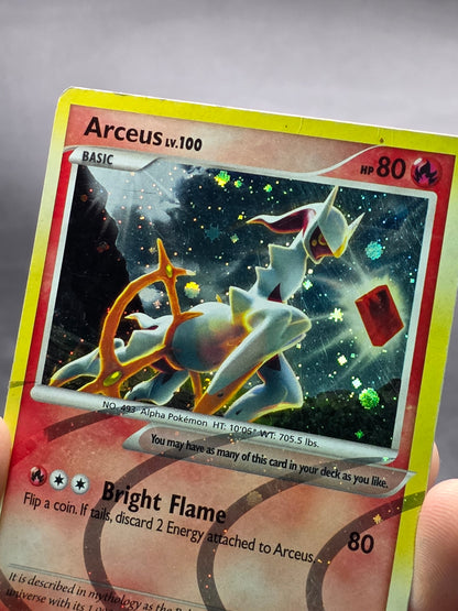 Arceus Lv 100 AR3 Ultra Rare Holo Platinum Arceus MP