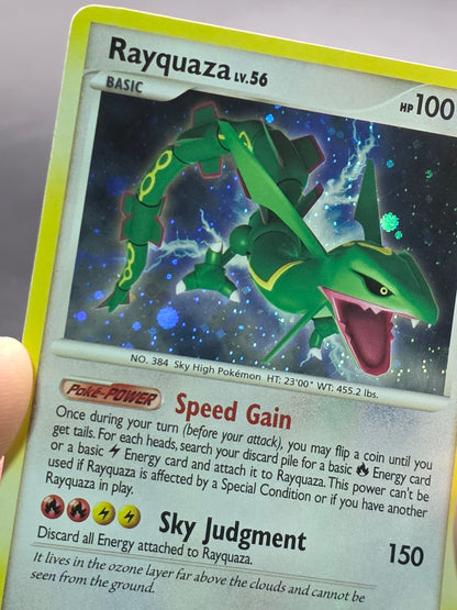 Rayquaza LV.56 14/146 Holo Rare Pokemon Card DP Legends Awakened NM/LP